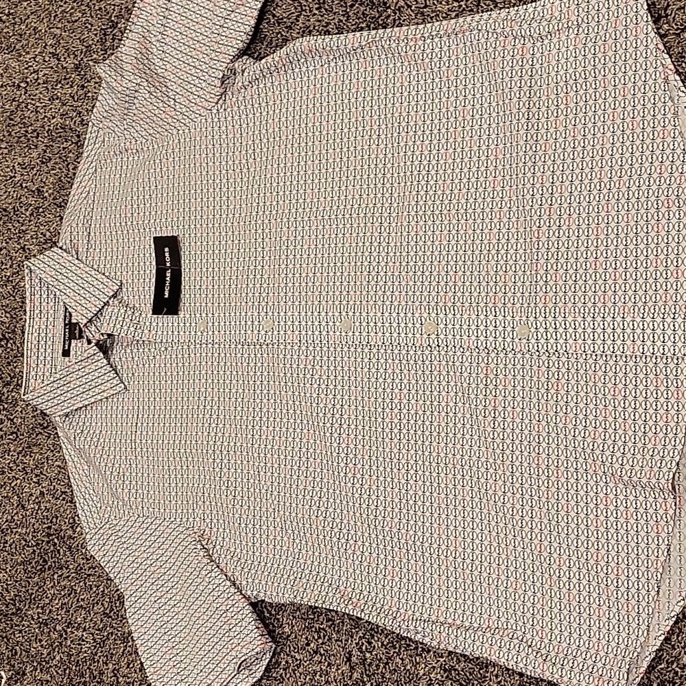 NWT Michael Kors Mens dress shirt